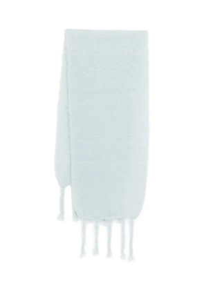 JIL SANDER+ logo-patch scarf - Blue