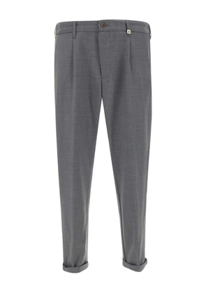 Myths pleated turn-up trousers - Grey