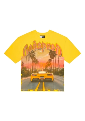 GODSPEED Sunset BLVD T-shirt - Yellow