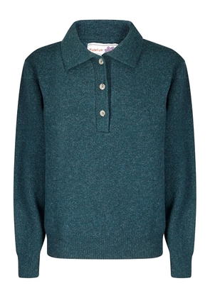 Howlin' Poems of Comfort buttoned sweater - Green