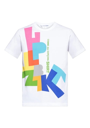 Comme Des Garçons Shirt graphic-print T-shirt - White
