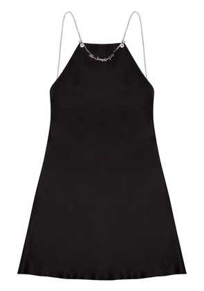 Diesel D-Eliz-Mini satin dress - Black