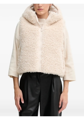 Save The Duck Ayla hooded fleece jacket - Neutrals