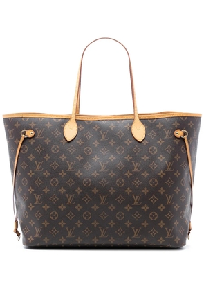 Louis Vuitton Pre-Owned 2012 Monogram Neverfull GM tote bag - Brown