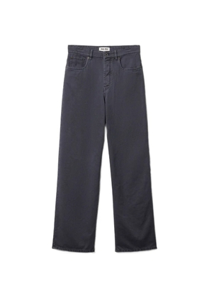 Miu Miu wide-leg five-pockets jeans - Grey