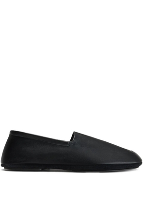 LEMAIRE square-toe slippers - Black