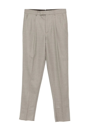 Zegna press-creased trousers - Neutrals