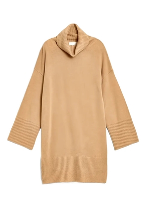 Gant roll-neck mini dress - Neutrals