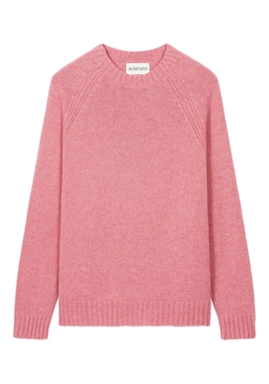BOMPARD raglan-sleeve round-neck sweater - Pink