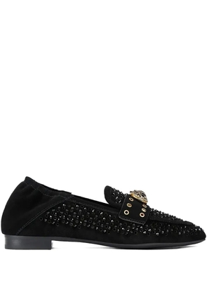 Kurt Geiger London embellished loafers - Black