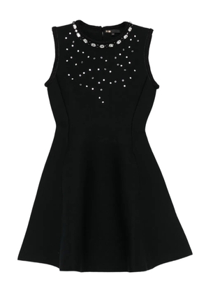 Maje embellished sleeveless dress - Black