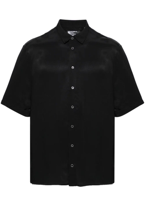 Patrizia Pepe classic-collar twill shirt - Black