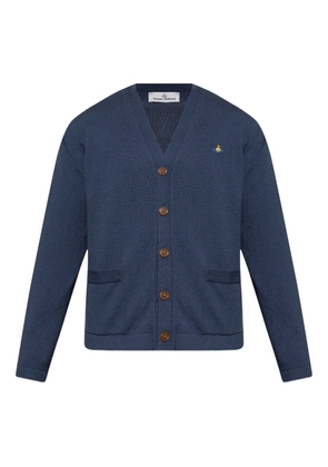 Vivienne Westwood Orb-embellished cardigan - Blue