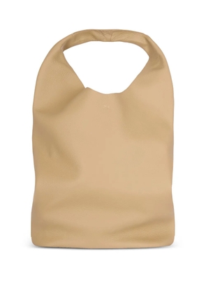 A.P.C. leather tote bag - Neutrals