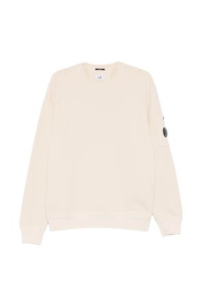 C.P. Company lens-detail crew-neck sweatshirt - Neutrals