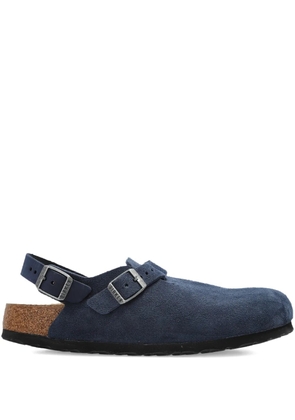 Birkenstock Lutry Premium buckle strap clogs - Blue