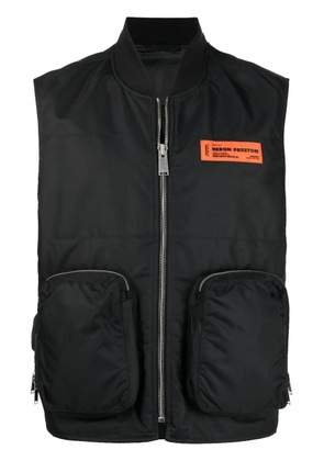 Heron Preston zip pocket vest jacket - Black