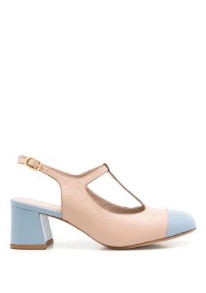 Sarah Chofakian Magie 45mm two-tone pumps - Neutrals