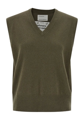 extreme cashmere Spencer V-neck vest - Green