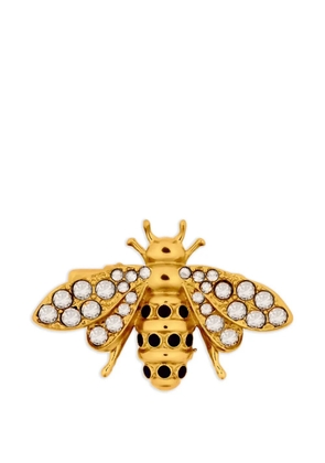 Oscar de la Renta embellished bee hair clip - Gold