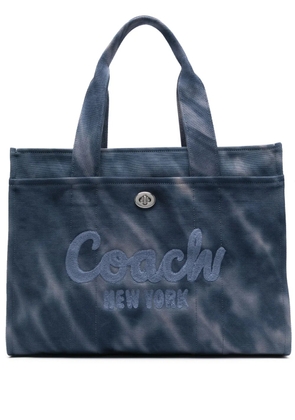 Coach Cargo 40 tie-dye tote bag - Blue