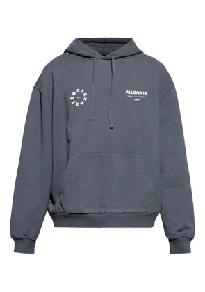 AllSaints Kindred graphic hoodie - Grey