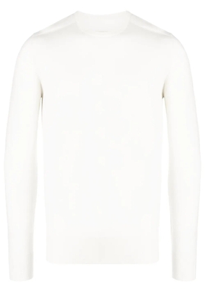 Patrizia Pepe slim-cut wool jumper - White