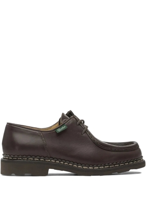 Paraboot leather lace-up loafers - Brown