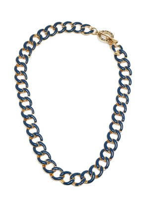 Carolina Herrera Vintage T-bar-fastening chain necklace - Gold