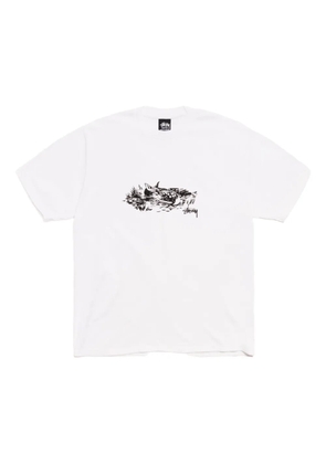 Stüssy fawn graphic T-shirt - White