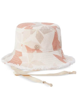 Maison Michel Angele bucket hat - White