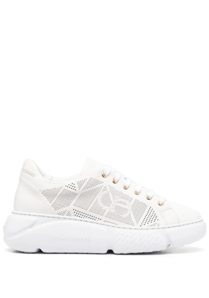 Casadei low-top lace-up sneakers - White