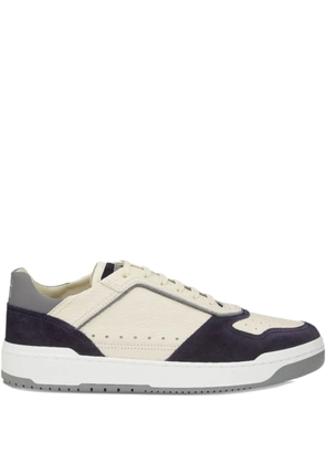 Brunello Cucinelli round-toe lace-up sneakers - White