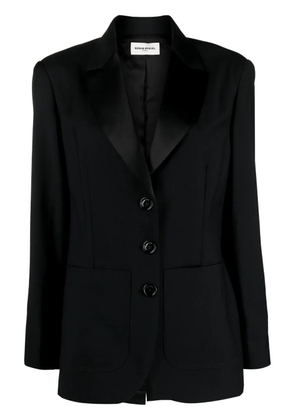 Sonia Rykiel wool single-breasted blazer - Black