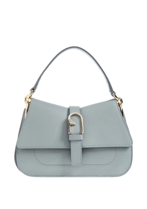 Furla mini Flow leather tote bag - Blue