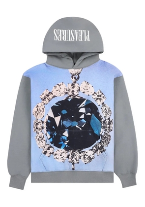 Pleasures graphic pullover hoodie - Grey