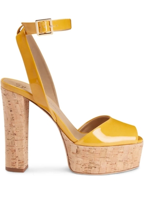 Giuseppe Zanotti 120mm Betty sandals - Yellow
