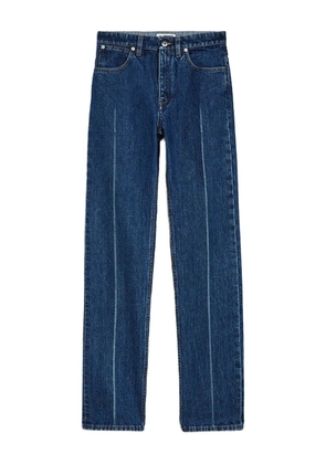 Jil Sander pressed-crease jeans - Blue