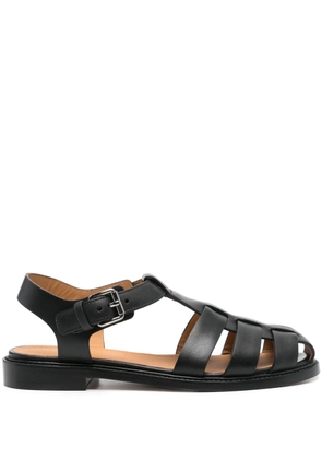 Church's Fisher caged leather sandals - Black