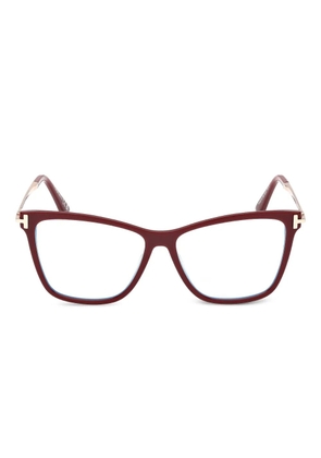TOM FORD Eyewear cat-eye-frame glasses - Red