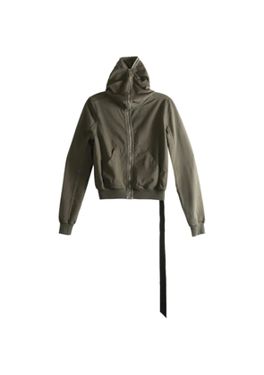 Rick Owens DRKSHDW zip-up hoodie - Green