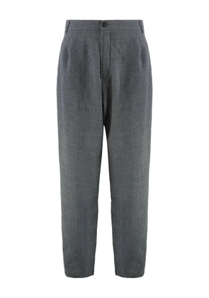 DARKPARK pleated Phebe wool trousers - Grey