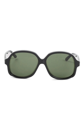 VALENTINO GARAVANI EYEWEAR octagonal-frame sunglasses - Black