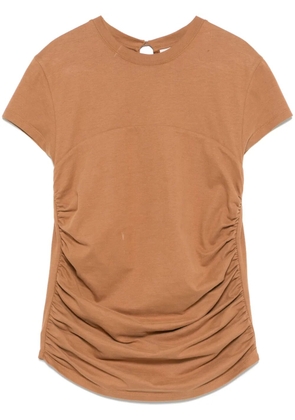 ISABEL MARANT Maelie T-shirt - Brown
