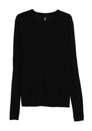 Thom Krom long-sleeve T-shirt - Black