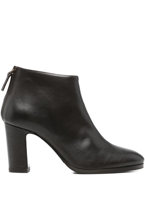 Julie Dee zip-up leather ankle boots - Brown