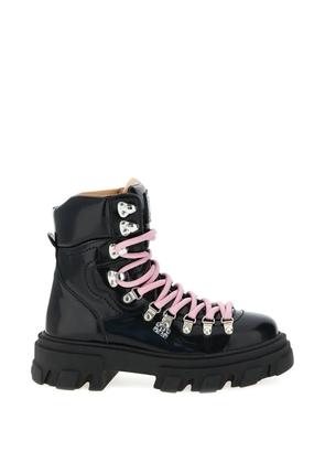 GANNI Cleated mountain boots - Black