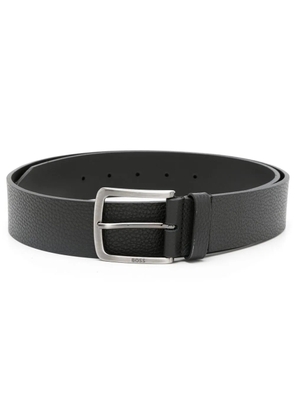 BOSS logo buckle belt - Black