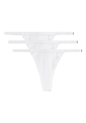 CDLP String thong pack - White