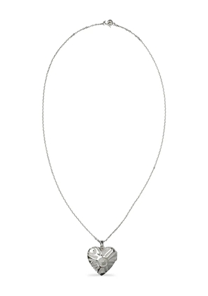 PUCCI heart pendant necklace - Silver